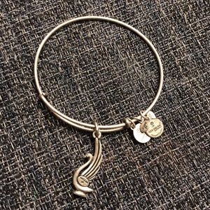 Alex and Ani swan bracelet